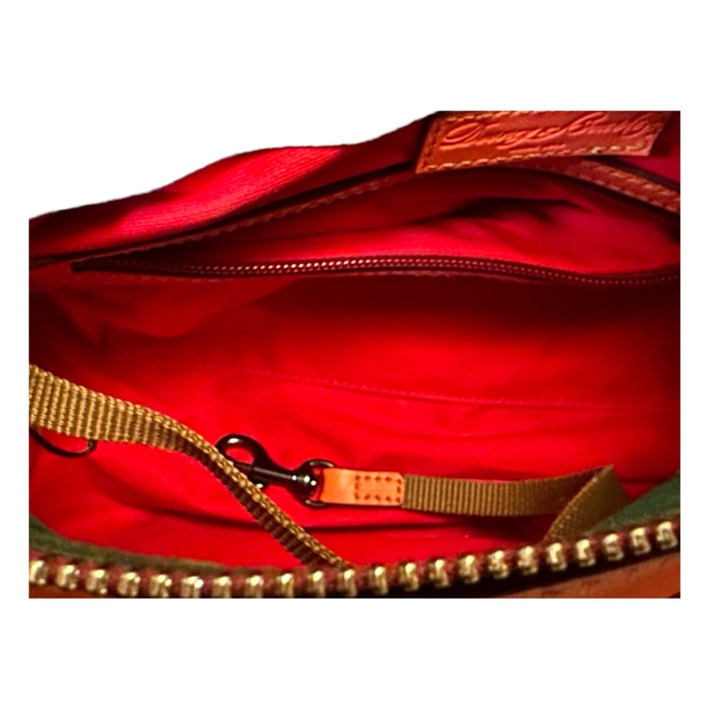 Dooney & Bourke Florentine Leather Satchel Pumpkin Spice - Picture 11 of 16